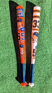 Vintage Tokyo Dome Yomiuri Giants Matsui/Kuwata/Motoki Promo 16" Kunststoff Mini-Fledermaus EUC - Bild 1 von 4