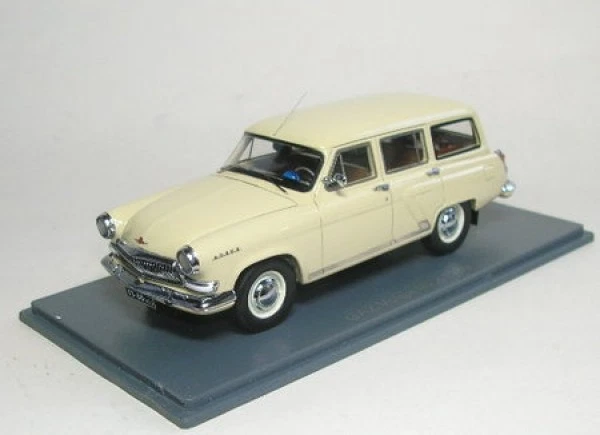 Wolga GAS M22 Combi (Beige) 1960 In OVP Con Copertura In Acrilico 1:43 NEO - Immagine 1 di 1