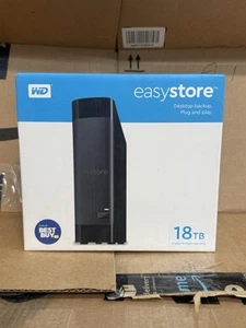 WD Western Digital EasyStore - 18TB External Hard Drive New Free UPS Shipping!! - Picture 1 of 4