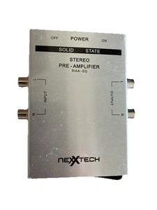 Nexxtech Stereo Phono Pre-Amplifier Preamp Model 4202111 DC 9V Power Supply - Picture 1 of 11
