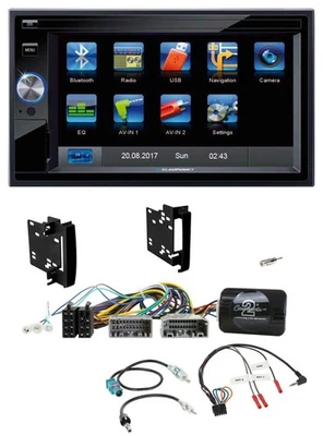 Blaupunkt SD Bluetooth 2DIN MP3 USB Lenkrad Autoradio für Chrysler Dodge Jeep - Bild 1 von 4