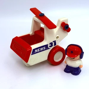 Vintage Tonka Hubschrauber mit Pilot - Bild 1 von 7