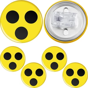 Cindeer 4 Stück Blindenzeichen Blinden Plakette Mit Klemme Blinden Abzeichen  - Bild 1 von 12