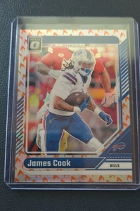 2024 Panini Donruss Optic - James Cook #20 Fire Prizm - Picture 1 of 1