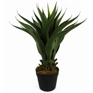 Maceta de plástico artificial Yukka tropical para plantas de casa 55 cm plantas de imitación botánica - Imagen 1 de 7