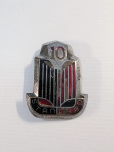 standard 10 badge  emblem motif body shield still with colour - Picture 1 of 6