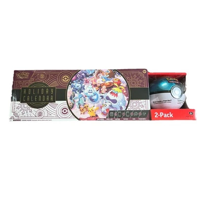 Pokemon 2025 Advent Christmas Calendar (25 Days) PLUS Pokeball New in Package🔘✅ - Image 1 of 3