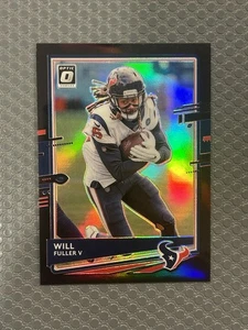 2020 Ottica NERA Will Fuller 1/1 True Black 1 di 1 Texans #44  - Foto 1 di 2