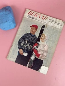 1956 Bernat Handicrafter No 53 Ski and Sports Sweaters Knitting Patterns Booklet - Picture 1 of 11