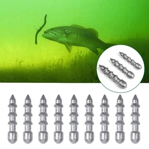 30 Stück Angeln Nagel Gewicht Einsatz Sinker Wacky Worm Gewichte Pencil Sinker Kit - Bild 1 von 12