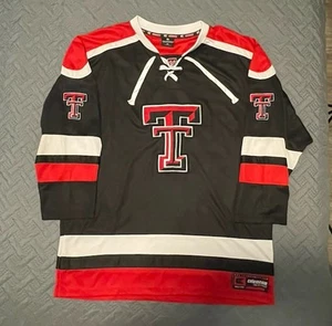 Texas Tech Red Raiders Hockey Jersey Colosseum Adult XL Extra Large - Picture 1 of 6