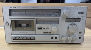 Vintage Sony RT-33 Stereo Receiver Tape Deck Silver Face Powers On Music Dj - Picture 1 of 10