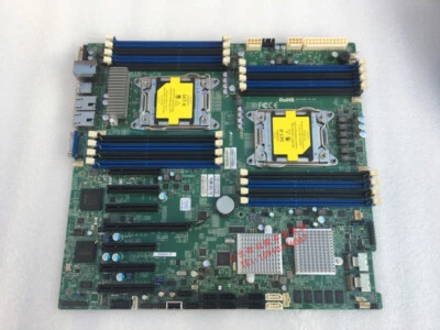 Supermicro X9DRH-7F Motherboard LGA2011 Intel C602 Xeon E5-2600V1 V2 DDR3 ECC - Image 1 of 3