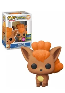 Funko POP Pokemon Vulpix Flocked 2020 Summer Convention #580 Vinyl Figure - Picture 1 of 1
