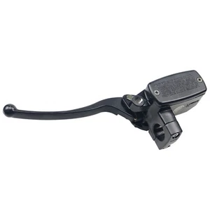 1" Handlebar Black Left Hydraulic Clutch Reservoir Master Cylinder Custom VT VN - Picture 1 of 6