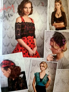 Simplicity 8365 Schnittmuster besondere Anlässe Überzüge Hüte Fascinator Achselzucken Abschlussball - Bild 1 von 4
