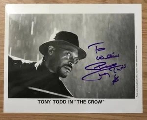 Candyman & The Crow Star Tony Todd Signed 8 x 10 Photo/Free Shipping! - Picture 1 of 1
