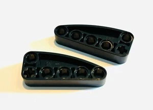 Lego Technik Technic 80286 Liftarm 2x5 Viertelellipse schwarz NEU 2 Stück - Bild 1 von 1