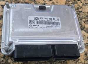 07K 906 032 BJ ✅ 07-09 VW Rabbit Jetta 2.5L ECU ENGINE CONTROL UNIT MODULE ECM - Picture 1 of 4