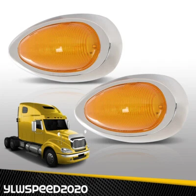 Fit for Freightliner Century / Columbia 15LED Side Marker Signal Light  - Image 1 of 4