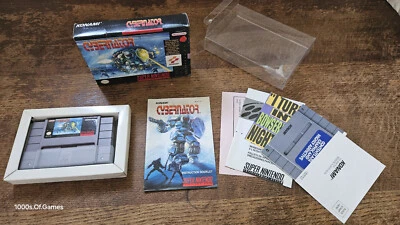 SNES SUPER NINTENDO - CYBERNATOR #ACT USA NTSC CIB - Image 1 of 4
