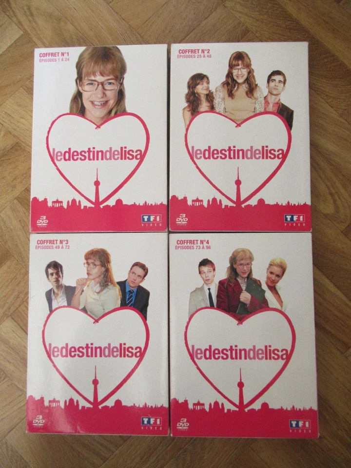 4 COFFRETS LE DESTIN DE LISA EPISODES 1 à 96 - Photo 1/1