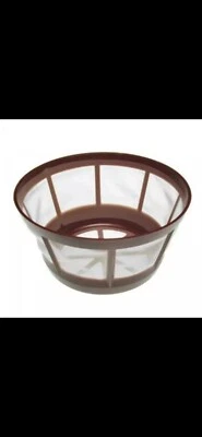 Cesta de filtro de café permanente universal 2 piezas cono reutilizable de malla de nailon 8-12 tazas  Foto 1 de 4