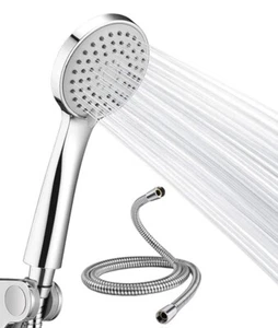 Handheld Shower Head, 6 Spray Setting High Pressure Shower Head - Picture 1 of 7