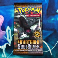 HEART GOLD SOUL SILVER BOOSTER PACK SEALED POKEMON SPANISH HGSS AMPHAROS ART