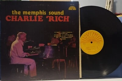 CHARLIE RICH "The Memphis Sound" EXC 1974 SUN STEREO LP Country Soul C.C. RIDER - Image 1 of 4