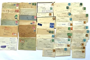 Sammlung 42 Briefe ab Deutsches Reich mit Marken ab 1931 bis 1957 - Bild 1 von 3