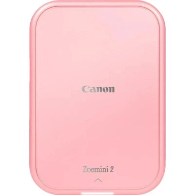 Canon Zoemini 2 Mini Fotodrucker Bluetooth Sofortfotodrucker ZINK Zero ink rose - Bild 1 von 4