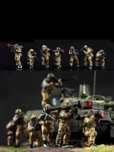 7 piezas 1/72 Equipo Antitanque Ucraniano Soldados Miniaturas Escena Accesorios Figuras Muñeca - Imagen 1 de 6