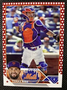 Serie Actualización Topps 2023 Tomas Nido Día de la Independencia/76 #US105 New York Mets - Imagen 1 de 2