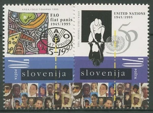 Eslovenia 1995 Organización Mundial de la Alimentación FAO ONU 123/24 sin usar - Imagen 1 de 1