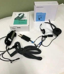 Motorola RMN5078B Noise Canceling Headset & RLN6098A Headset Module Base - Picture 1 of 6