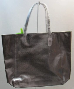 Bolso grande Clinique metálico plateado - Imagen 1 de 7