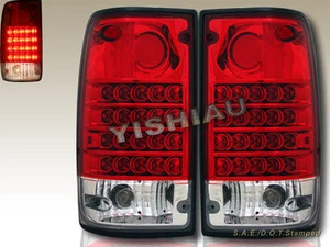 89-95 TOYOTA PICKUP "L.E.D." TAIL LIGHTS LED RED 90 91 92 93 94 - Picture 1 of 2