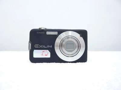 Casio Exilim EX-S10 Digitalkamera, 10MP, CCD, 3x Zoom, Schwarz, dünn - GETESTET! - Bild 1 von 4