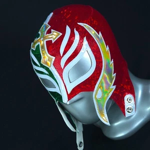 TRICOLOR MASK WRESTLING MASK LUCHADOR WRESTLER MASK LUCHA LIBRE MEXICANA - Picture 1 of 8