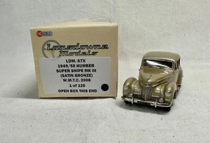 Lansdowne Models 1949 Humber Super Snipe III Saloon LDM67X 1/43