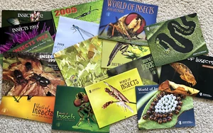 Lot of 17 Entomological Society America WORLD OF INSECTS Calendars 1992-2024 - Picture 1 of 9