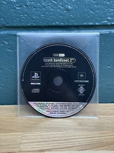 Disco promocional Ps1 Crash Bandicoot 2: Cortex Strikes Back Playstation no para reventa - Imagen 1 de 1