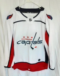 Adidas Washington Capitals Stitched NHL Jersey Men's Large 44 - L1 - Picture 1 of 5