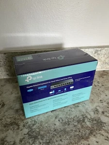 NEW TP-Link TL-SG108PE 8-port Gigabit PoE+ Swith w/ 4-port PoE -RES LLC STORE- - Picture 1 of 4