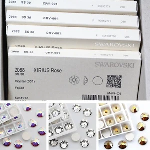 Swarovski (72pcs) FlatBack Crystal Nail Art Decoration Rhinestone  #2058/2088 - Picture 1 of 36
