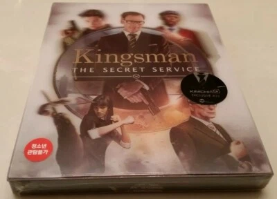 Kingsman Lenticular STEELBOOK Kimchi Dvd Kimchidvd Exclusive (Bluray Korea) #23 - Image 1 of 4