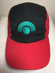 Gorra de béisbol Nintendo Pokemon Pokeball roja negra algodón ajustable - Imagen 1 de 8