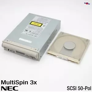Legendary NEC Multispin 3X 3Xi CDR-500 Cdrom Drive SCSI With Caddy Drive - Picture 1 of 4
