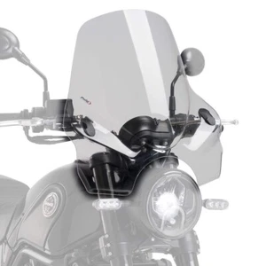 Pantalla Puig Touring 1 Transparente Para Ducati Scrambler Full Throttle 15 - 23 - Imagen 1 de 9